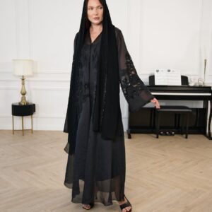 Obsidian Abaya OB-10