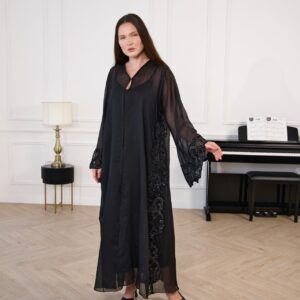Obsidian Abaya OB-12